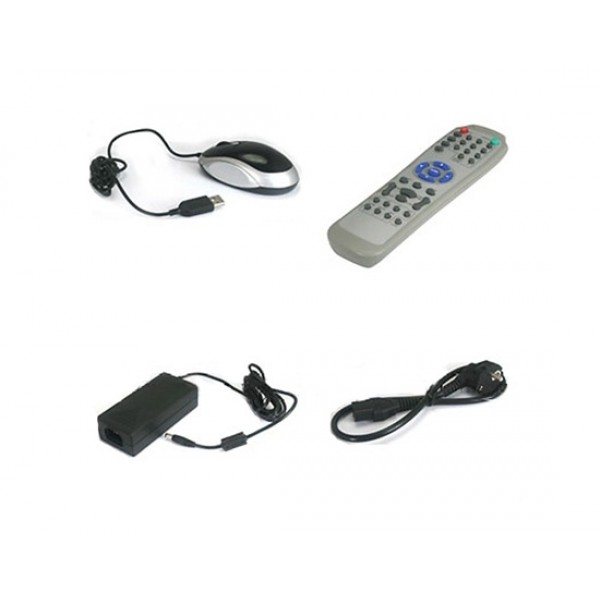 DVR9004 Security 16CH CCTV H.264 Network DVR System 480FPS 16CH Audio (Black)