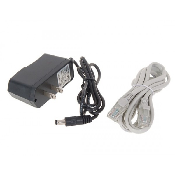 H.264 Wireless IP Webcam with Microphone Speaker (White)