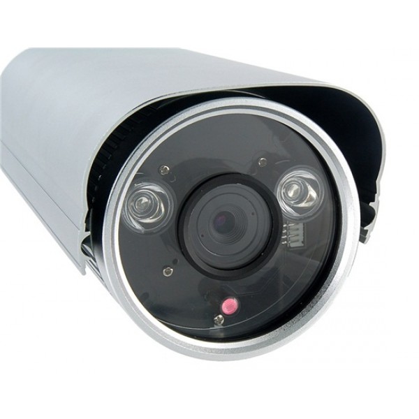 H.264 1.0 M pixel HD Outdoor Water Resistance Network Camera (Silver)