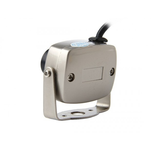NTSC Mini Security CCTV Wired CMOS 380TVL Camera (Silver)