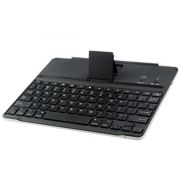 BK3016-B Ultra-Thin Wireless Bluetooth Keyboard with Mount Stand Function for iPad 2 / New iPad (Black)