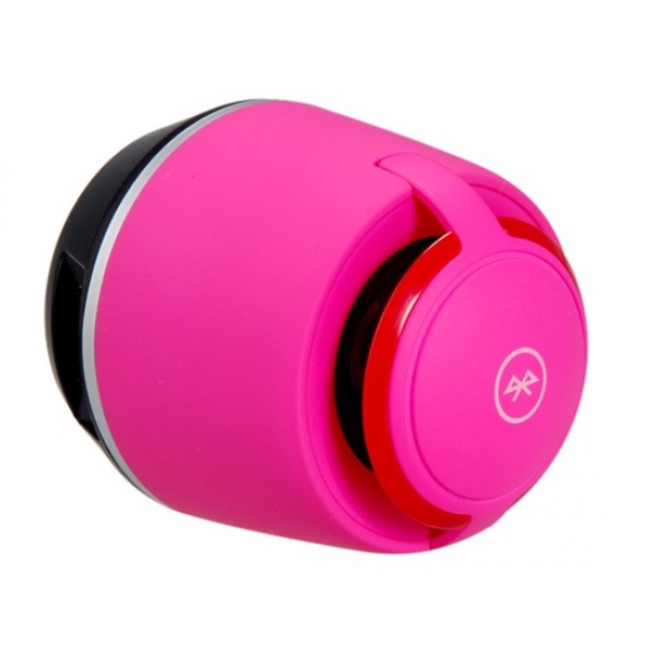 MUSIC S05 Mini Wireless Bluetooth Speaker with TF Card Reader for iPhone, iPad, PC (Pink)