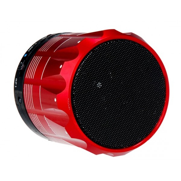 MUSIC S12 Mini Wireless Bluetooth Speaker with TF Card Reader for iPhone, iPad, PC (Red)